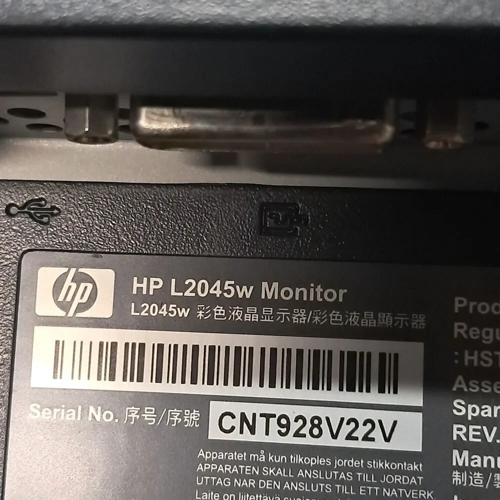 HP L2045w 20
